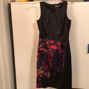 Tahari corrina dress in black size 6